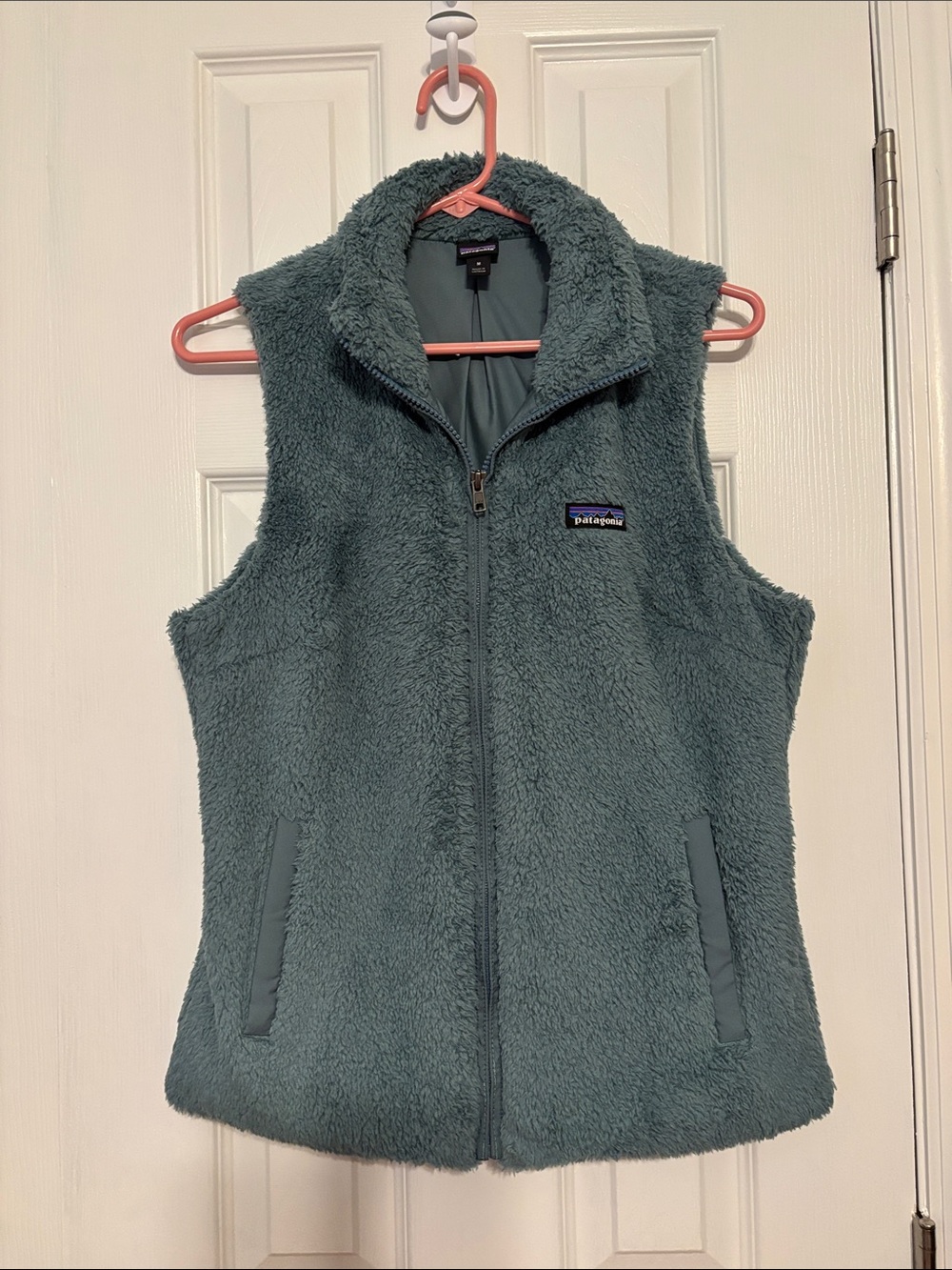 Patagonia Women's Teal Plush Fleece Vest